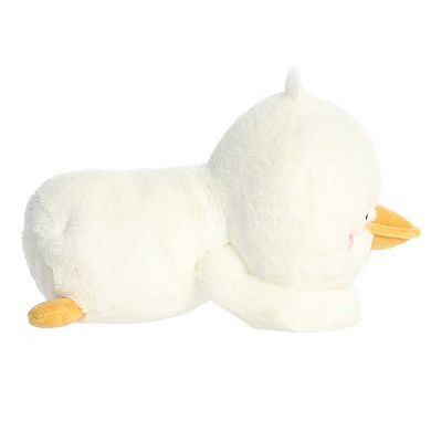 Aurora Medium White Too Cute 12" Gardenia Goose Playful Stuffed Animal