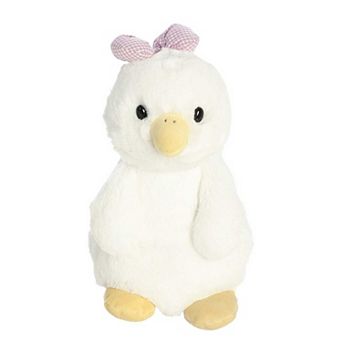 Aurora Medium White Spring Daisy-Do's 10" Ginny Goose Vibrant Stuffed Animal