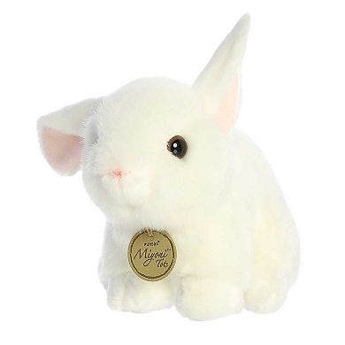Aurora Small White Miyoni Tots 8" Playful Baby Bunny Adorable Stuffed Animal