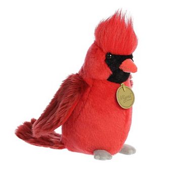 Aurora Small Red Miyoni 9" Cardinal Realistic Stuffed Animal