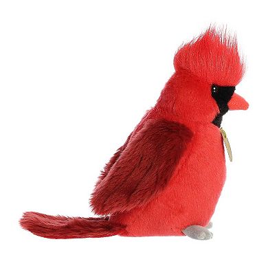 Aurora Small Red Miyoni 9" Cardinal Realistic Stuffed Animal