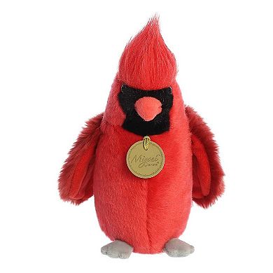 Aurora Small Red Miyoni 9" Cardinal Realistic Stuffed Animal