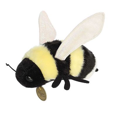 Aurora Small Yellow Miyoni 7.5" Bumblebee Realistic Stuffed Animal