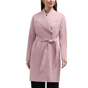 Women's Ellen Tracy Classic Long Trench Coat
