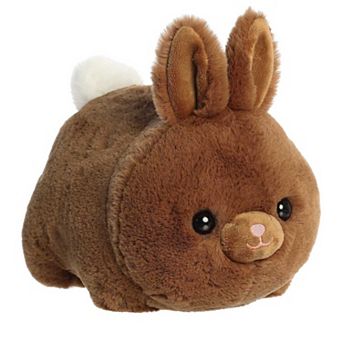 Aurora Medium Brown Spudsters 10" Brownie Bunny Adorable Stuffed Animal