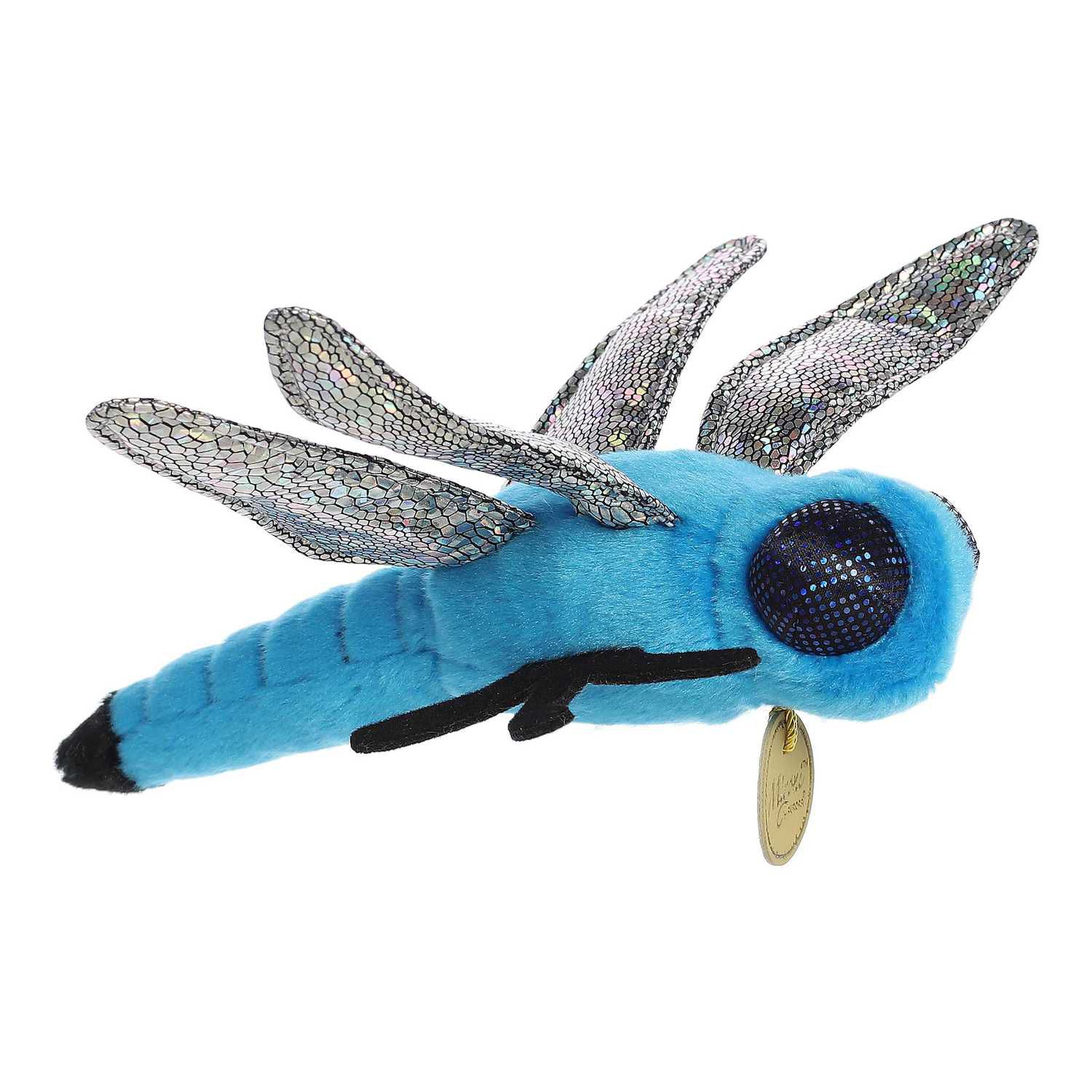 Детская мягкая игрушка Aurora Medium Blue Miyoni 10.5" Blue Dasher Dragonfly Realistic Stuffed Animal — фото 1