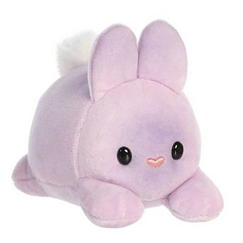 Aurora Small Ube Spring 5.5" Bunny Loaf Vibrant Stuffed Animal