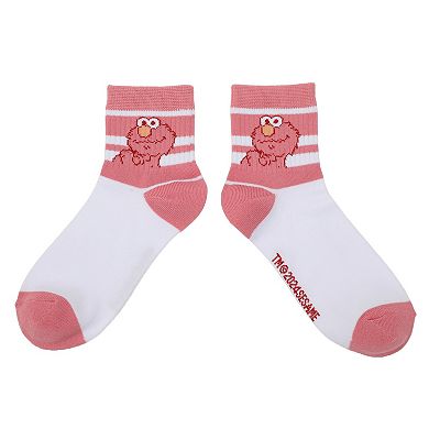 Women's Sesame Street 3-pk. Quarter Crew Socks
