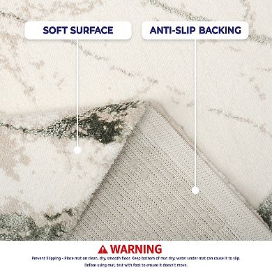 American Soft Linen Non-Slip Bath Rug Bath Mat