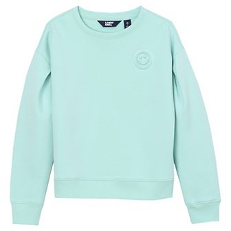 Girls 2-16 Lands' End Knit Crewneck Sweatshirt