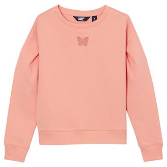 Girls 2-16 Lands' End Knit Crewneck Sweatshirt