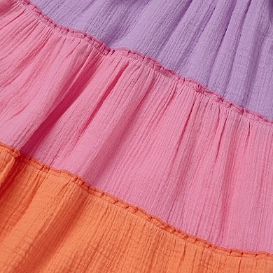 Girls 2-16 Lands' End Tiered Dress