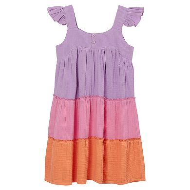 Girls 2-16 Lands' End Tiered Dress