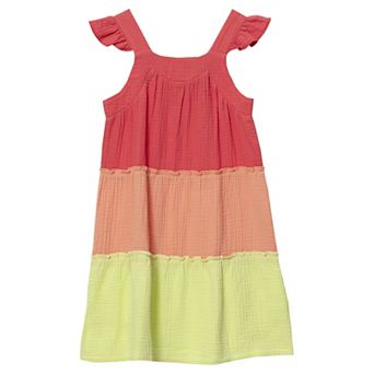 Girls 2-16 Lands' End Tiered Dress