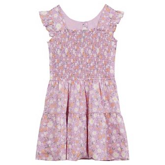 Girls 2-16 Lands' End Flutter Sleeve Gauze Dress