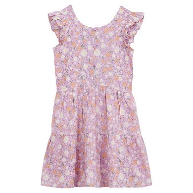 Girls 2-16 Lands' End Flutter Sleeve Gauze Dress