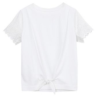 Girls 2-16 Lands' End Short Sleeve Knotted Tee