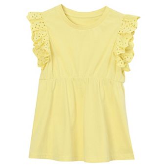 Girls 2-16 Lands' End Short Sleeve Peplum Top