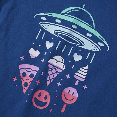 Girls 2-16 Lands' End Short Sleeve Graphic Tee