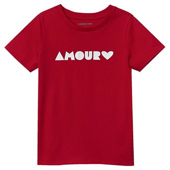 Girls 2-16 Lands' End Short Sleeve Graphic Tee