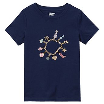 Girls 2-16 Lands' End Short Sleeve Graphic Tee