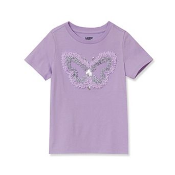Girls 2-16 Lands' End Short Sleeve Graphic Tee