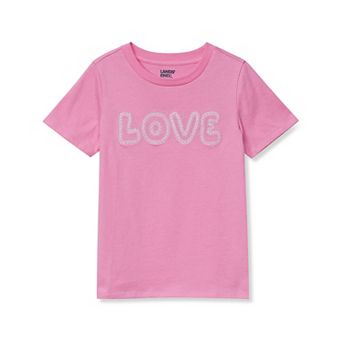 Girls 2-16 Lands' End Short Sleeve Graphic Tee