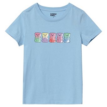 Girls 2-16 Lands' End Short Sleeve Graphic Tee