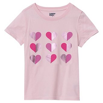 Girls 2-16 Lands' End Short Sleeve Graphic Tee