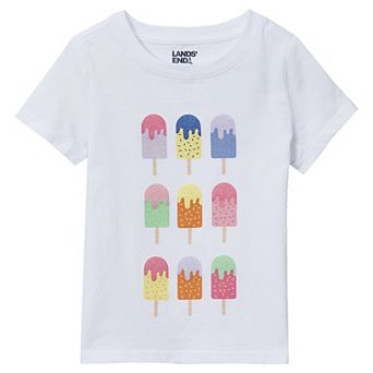 Girls 2-16 Lands' End Short Sleeve Graphic Tee