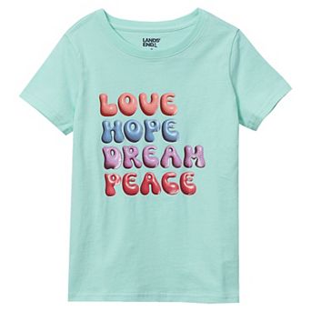 Girls 2-16 Lands' End Short Sleeve Graphic Tee