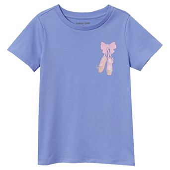 Girls 2-16 Lands' End Short Sleeve Graphic Tee