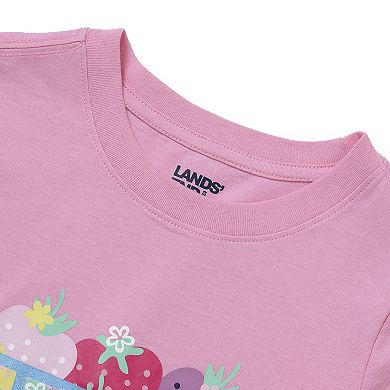 Girls 8-12 Plus Lands' End Short Sleeve Graphic Tee
