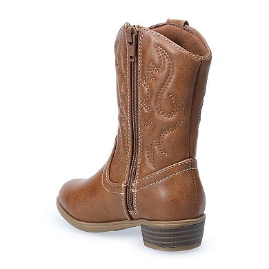 Jumping Beans® Gezzel Western Toddler Girls Ankle Boots
