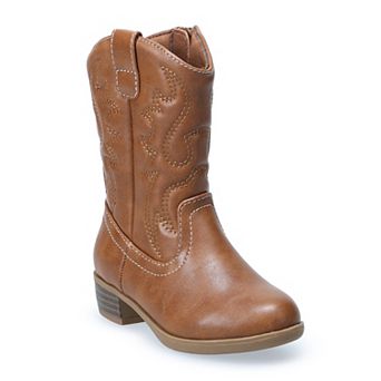 Jumping Beans® Gezzel Toddler Girls Western Ankle Boots