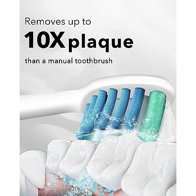 MySmile Electric Toothbrush for Adults, Rechargeable Sonic Electronic Toothbrush 48000VPM