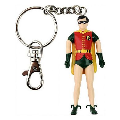 DC Robin Bendable Character Hanging Keychain Charm