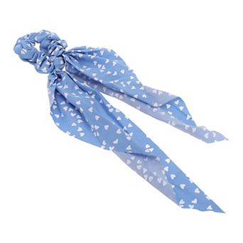 Fashion Heart Pattern Hair Scrunchies Hair Ties 1 pc