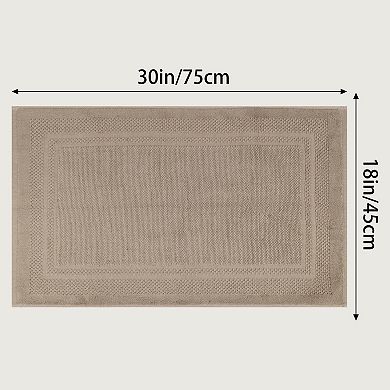 1Pcs Absorbent Foldable Bath Rugs Quick Dry Floor Carpet Shower Mat Outside Shower Home Spa Bathmat