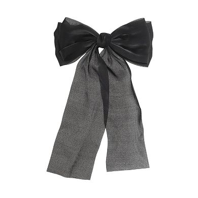 Elegant Bow Ribbon Duckbill Hair Clips Hairdo Clip 1 Pc