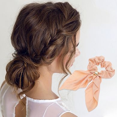 Elegant Solid Scrunchies 1 Pc