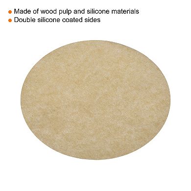 100 Pcs Parchment Paper Rounds 4 Inch, Round Parchment Paper Non Stick for Baking Small Cakes