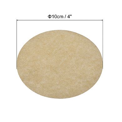 100 Pcs Parchment Paper Rounds 4 Inch, Round Parchment Paper Non Stick for Baking Small Cakes