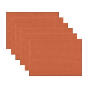 Placemats Set of 6 Woven Placemats for Dining Table Decor Indoor Outdoor Washable Kitchen Table Mat