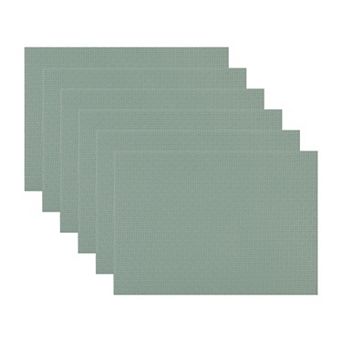 Placemats Set of 6 Woven Placemats for Dining Table Decor Indoor Outdoor Washable Kitchen Table Mat