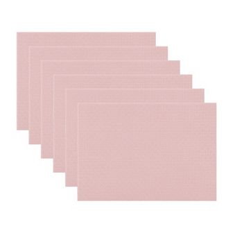 Placemats Set of 6 Woven Placemats for Dining Table Decor Indoor Outdoor Washable Kitchen Table Mat