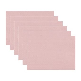 Placemats Set of 6 Woven Placemats for Dining Table Decor Indoor Outdoor Washable Kitchen Table Mat