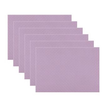 Placemats Set of 6 Woven Placemats for Dining Table Decor Indoor Outdoor Washable Kitchen Table Mat