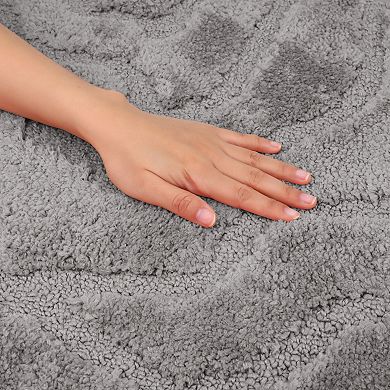 1Pcs Bathroom Rug, Non Slip Soft Absorbent Mat, Rubber Backing Rugs for Shower Floor