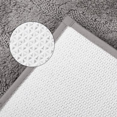 1Pcs Bathroom Rug, Non Slip Soft Absorbent Mat, Rubber Backing Rugs for Shower Floor